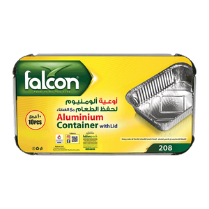 Falcon Retail Aluminium Container With Lid