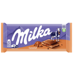 Milka Caramel Chocolate Bar
