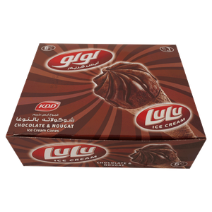 كولد كولد ديري آيس كريم لولو شوكولاتة كون  