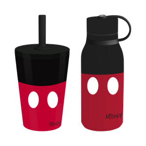 Stor Mickey Stainless Steel Bottle + Tumbler