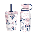 Stor Minnie Stainless Steel Bottle + Tumbler