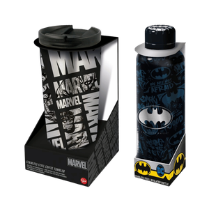 Stor Batman Stainless Steel Bottle + Tumbler