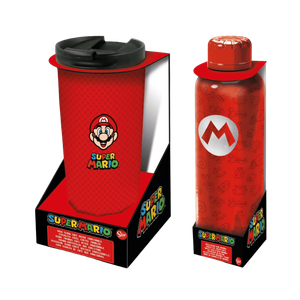 Stor Super Mario Stainless Steel Bottle + Tumbler