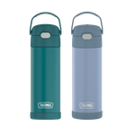 Thermos Stainless Steel Hydration Bottle with Spout Sea Green + Denim Blue