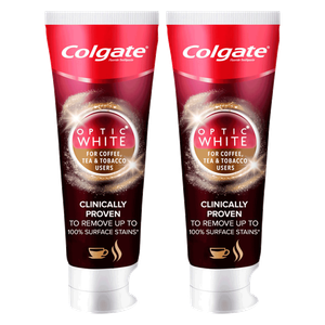Colgate Optic White Coffee, Tea & Tobacco Stains Toothpaste