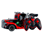 Toys RC Car Light & Spray USB Rechargeable Red