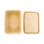 Weavers FZ TSW Eco Bagasse Rectangle Container with Lid