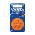 Varta Hearing Aid Batteries 13 BLI 6