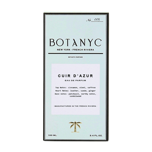 Botanyc Cuir D'azur Perfume