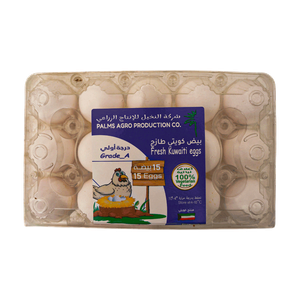بيض أبيض من النخيل