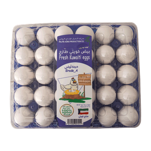 بيض أبيض من النخيل