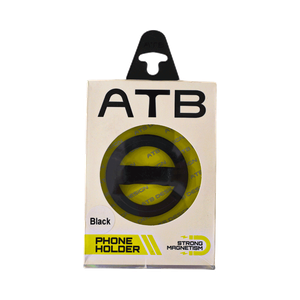 ATB Magnetic Black Phone Holder 360 Degrees