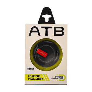 ATB Magnetic Black Phone Holder
