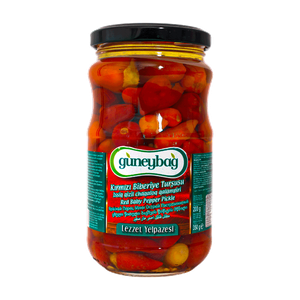 Guneybag Red Hot Baby Pepper Pickles