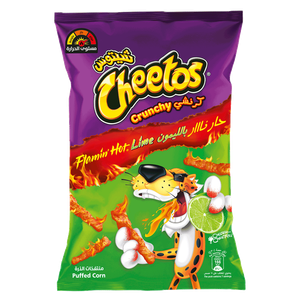 Cheetos Crunch Flamin' Hot Lime