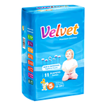 Velvet Comfort Size 5 Family Maxi Plus - (12-25kg)