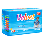 Velvet Comfort Size 6 Giant Extra Maxi Plus - (18-30kg)