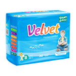 Velvet Comfort Size 8 Giant Junior - (35+kg)
