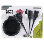 Bows & Dots Hair Coloring Tool Kit