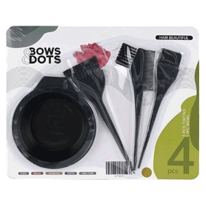 Bows & Dots Hair Coloring Tool Kit