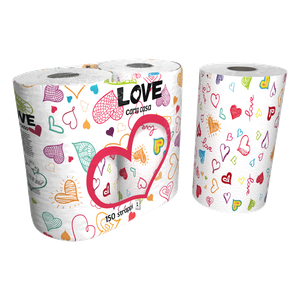 Stor World Cart Kitchen Roll Tissues Love