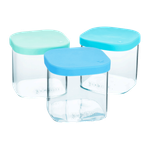 Yumbox Chop Chop Glass Cubes - Crisp Se