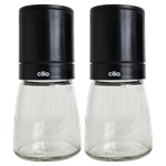 من سيليو طقم مطاحن ملح وفلفل