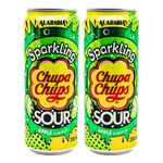 Chupa Chups Sparkling Drink  Sour Green Apple