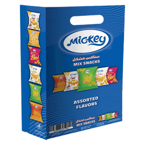 Mickey Mix Assorted Multy Bag Snacks 19.2gms X 20 pcs
