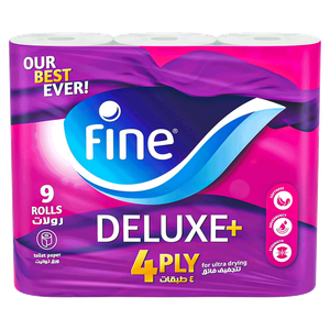 Tissue Toilet Rolled Fine Deluxe