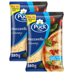 Puck Shredded Mozzarella Cheese – 2 x 180g
