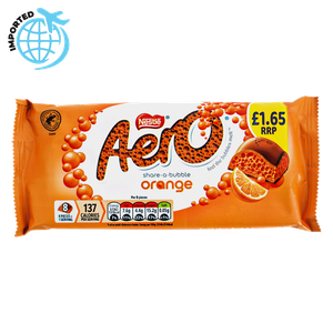 Nestle Aero Giant Orange Chocolate Block