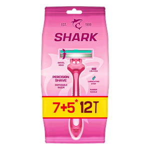 Shark Comfort Disposable Triple Blades Razors - Women