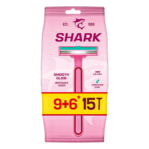 Shark Smooth Glide Disposable Twin Blades Razors - Women