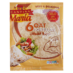 Cantina Maria Oat Tortillas – 6 Pieces, 240G