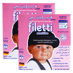 Filetti Sensitive Laundry Detergent Powder