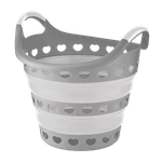 Qlux Collapsible Gray Basket 