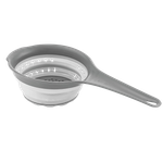 Qlux Stalked Collapsible Grey Strainer 
