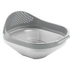 Qlux Collapsible Rice Grey Strainer 