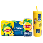 Lipton Lemon Ice Tea + Sipper & Stickers Free