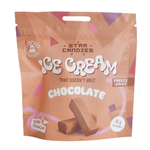 Star Candies Freeze-Dried Chocolate Ice Cream
