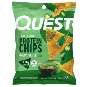 Quest Tortilla Style Protein Chips Salsa Verde 