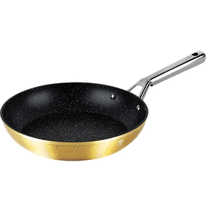 Berlinger Haus Hammered Frypan With Stainless Steel Handle Gold 