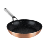 Berlinger Haus Hammered Frypan With Stainless Steel Handle Copper 