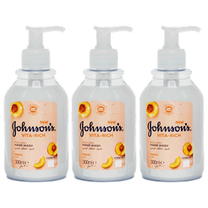 Johnson's Vita Rich Hand Wash Peach