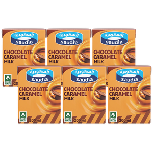 Saudia Chocolate Caramel Milk