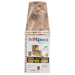 Hotpack Single Wall Hot Disposable Paper Cups 