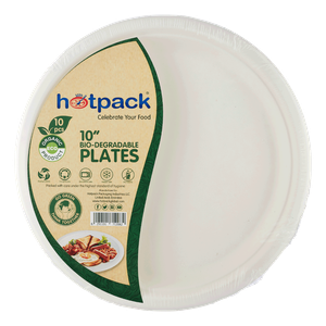 Hotpack  Bio Degradable Paper Pulp Plate 
