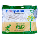Hotpack Heavy Duty Bio Degradable Fork 