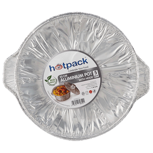 Hotpack Aluminium Pot Container With Hood